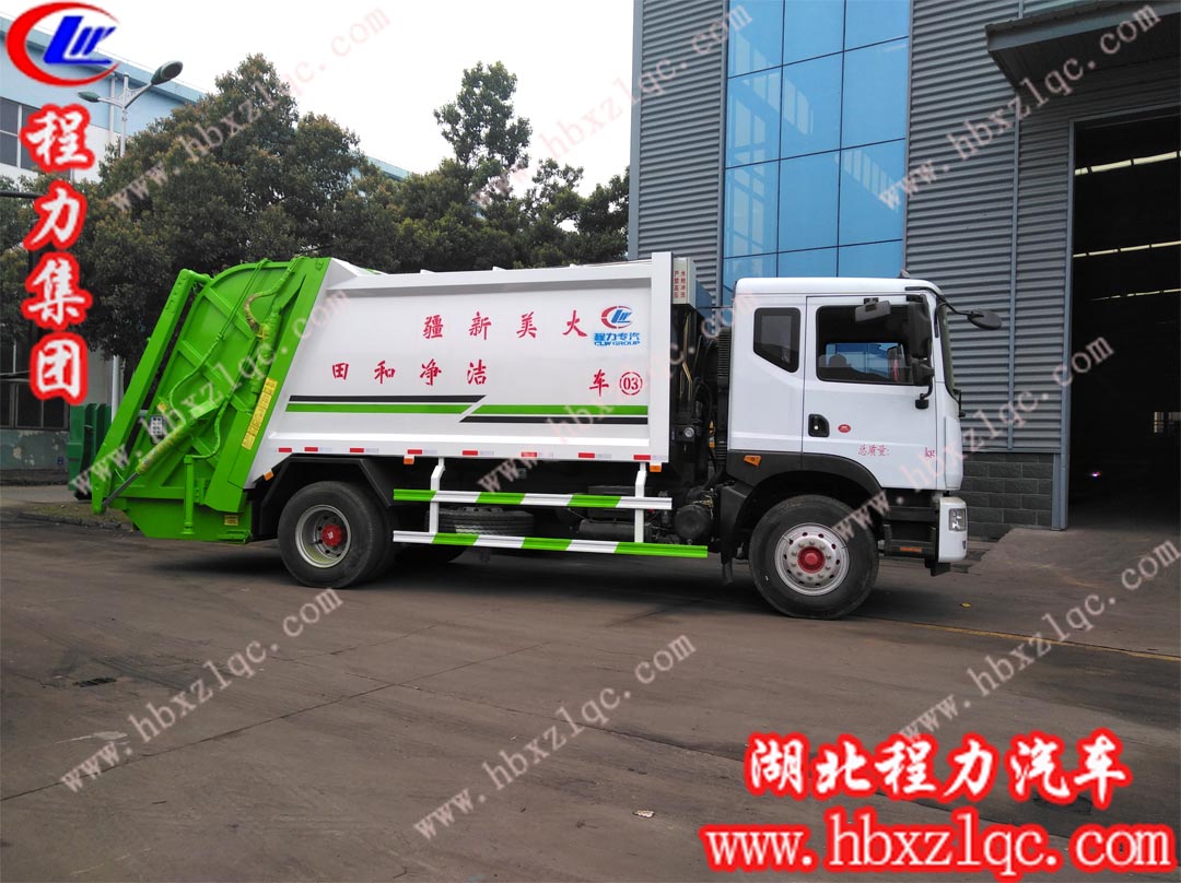 湖北程力東風(fēng)D9壓縮垃圾車廠家價格多少？