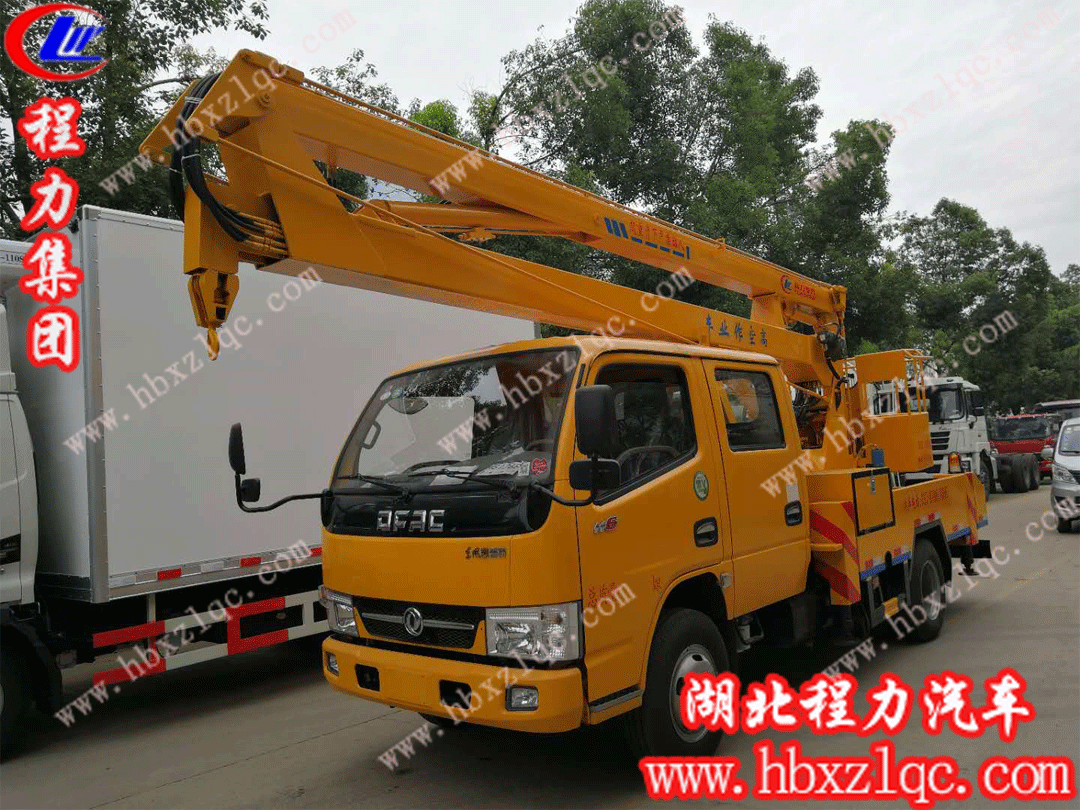 高溫下高空作業(yè)，湖北程力東風(fēng)小多利卡高空作業(yè)車是首選